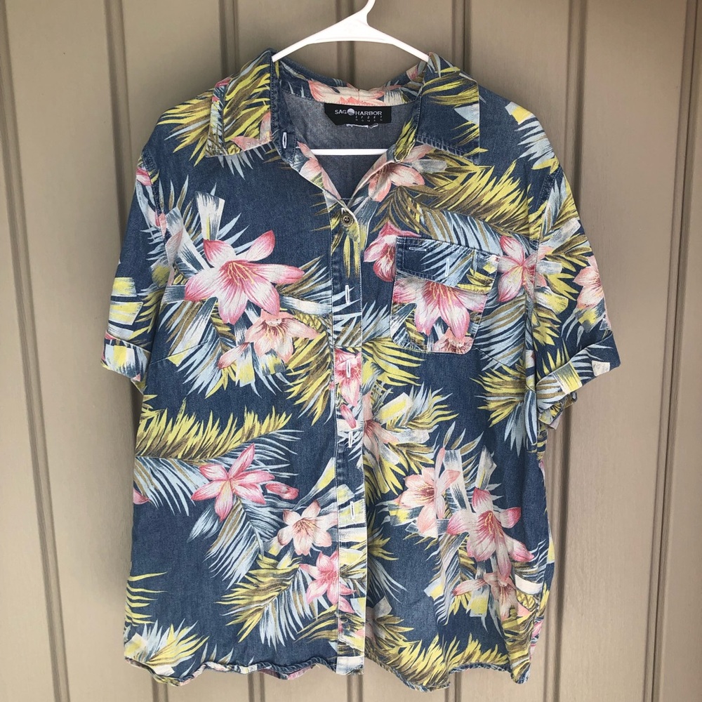 Hawaiian Print Shirt